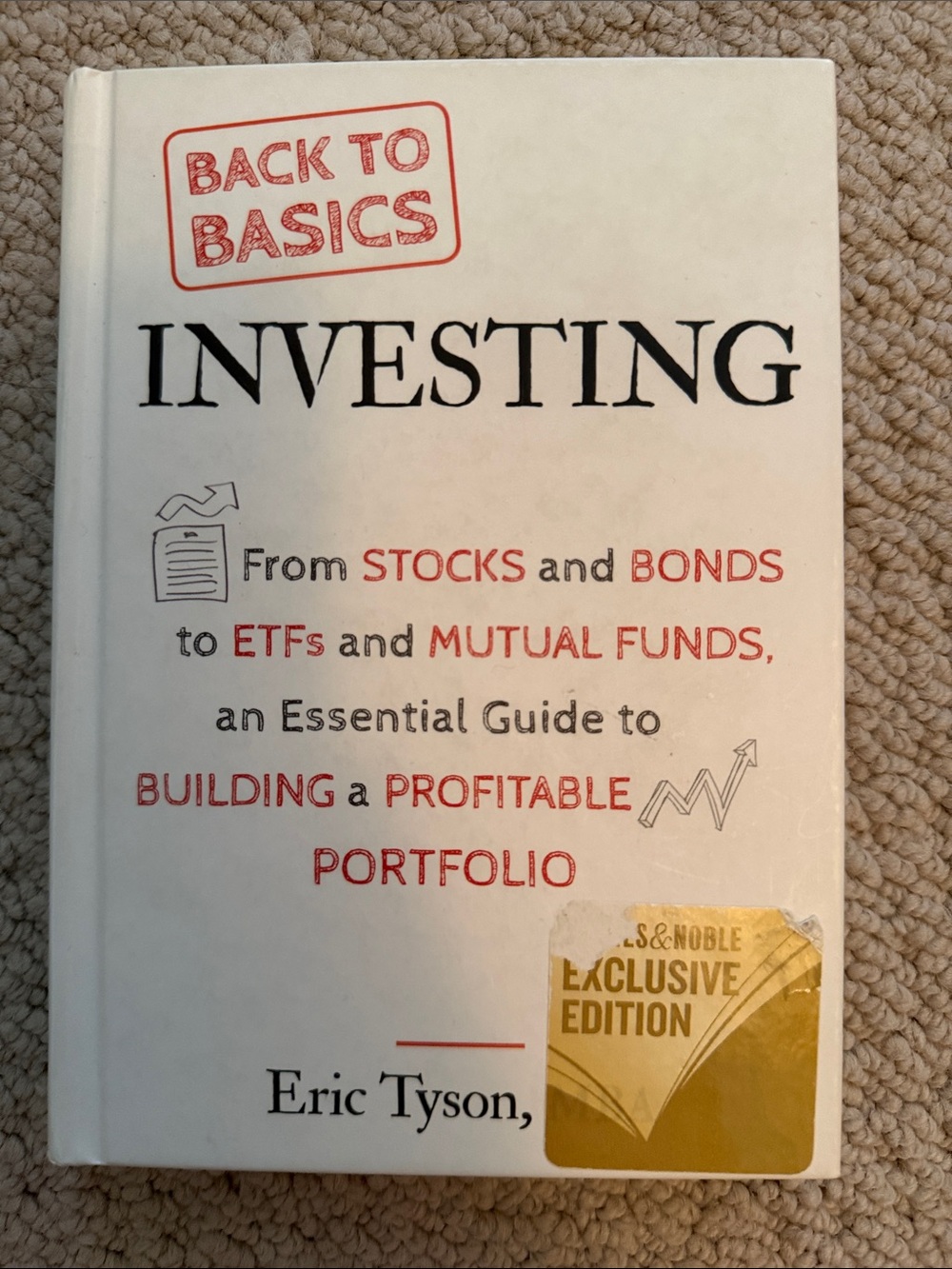 Back to Basics: Investing by Eric Tyson - White Cover